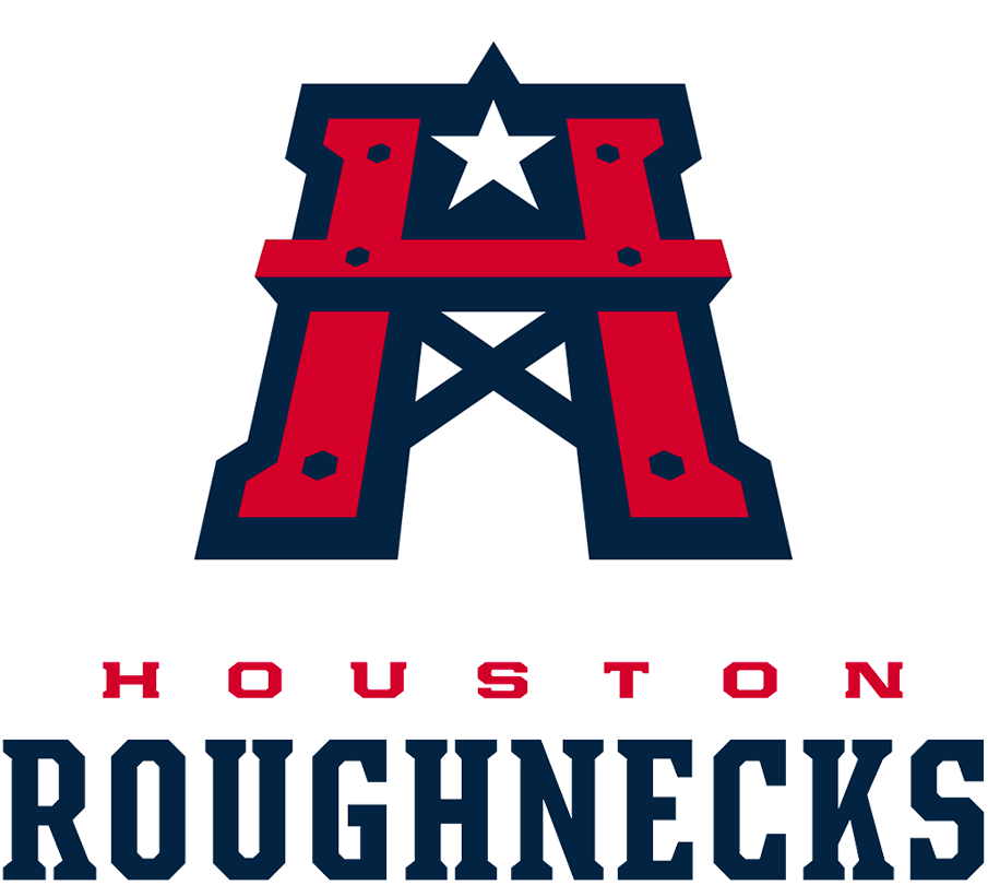 Houston Roughnecks 2023-Pres Primary Logo DTF transfer for t shirt